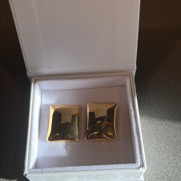 Heaven Mayhem Bar Gold earrings - Picture 2 of 6